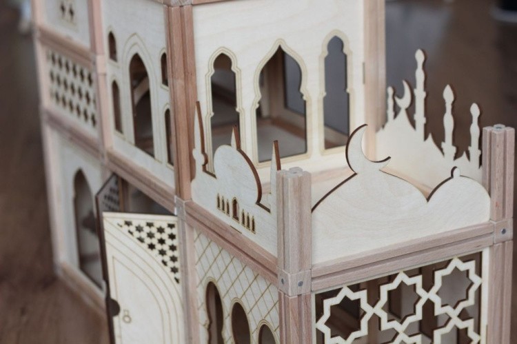 Магнитный конструктор «ARABIC», WOODJO — картинка 6