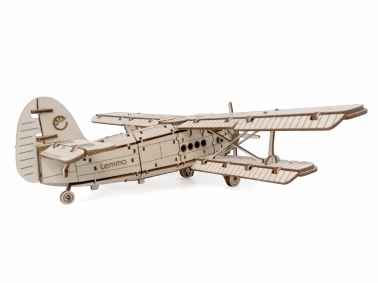 Конструктор из дерева «Самолет Арлан», Lemmo — картинка 2