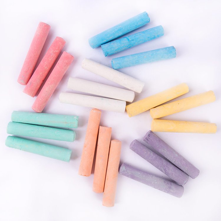 Мелки для рисования «Играй», 7 цв., 21 шт. — картинка 3