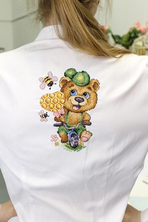 Набор для вышивания «Озорной мишка» — картинка 2