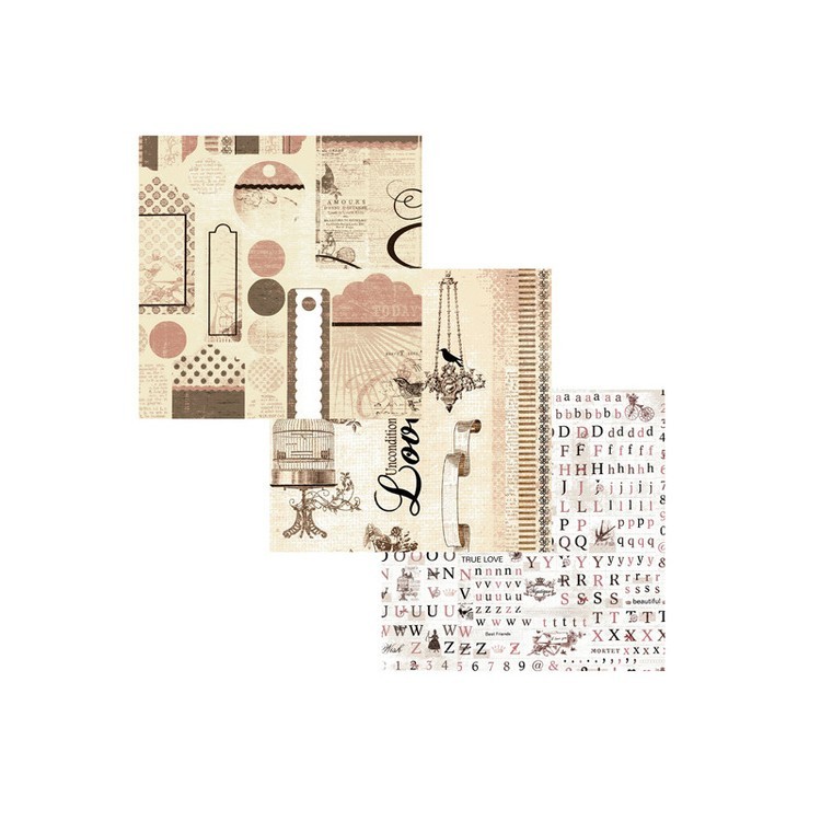 Набор бумаги «Романтика» — картинка 7