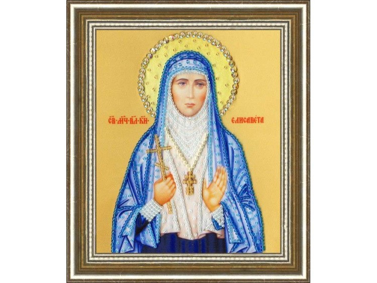 Набор вышивки бисером «Икона Святой Мученицы Великой Княгини Елизаветы» — картинка 2