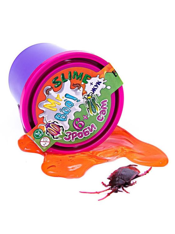 Набор для экспериментов «Сделай сам» Cлайм с жуком — картинка 3
