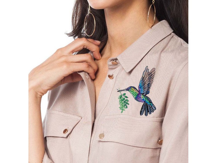 Набор для вышивания «Радужная птичка» — картинка 3