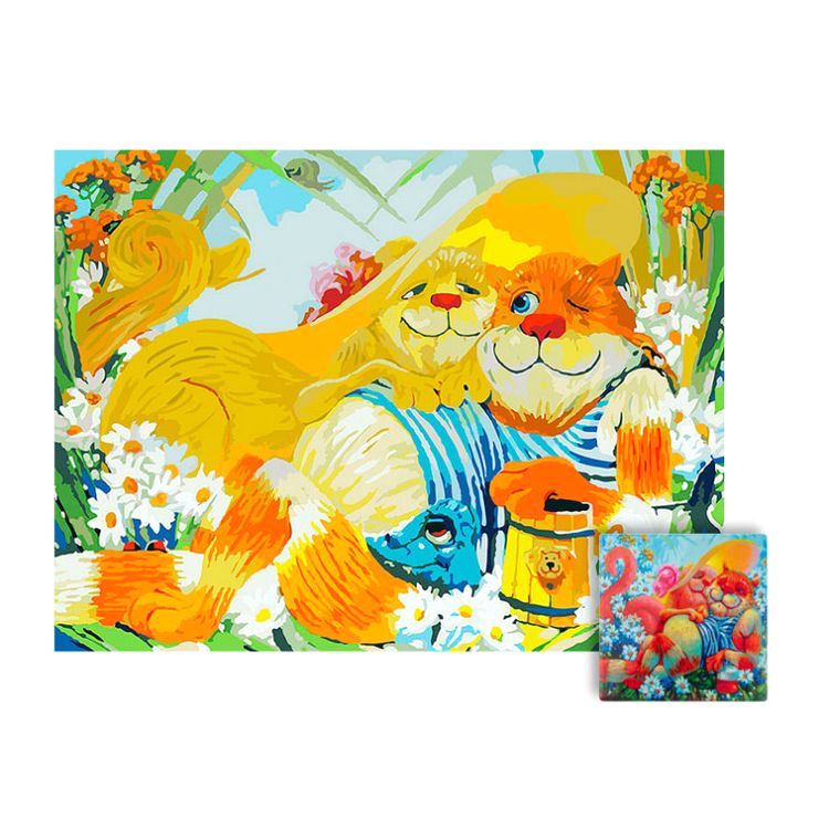 Картина по номерам «Идиллия» — картинка 3