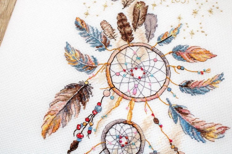 Набор для вышивания «Never Stop Dreaming» — картинка 4