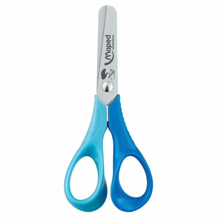 Ножницы «Vivo 3D», 12 см, для левши, закругленные, MAPED — картинка 5