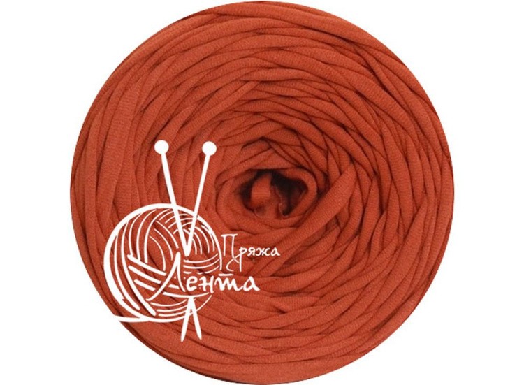 Пряжа Лента (терракот) 330-380 г — картинка 2