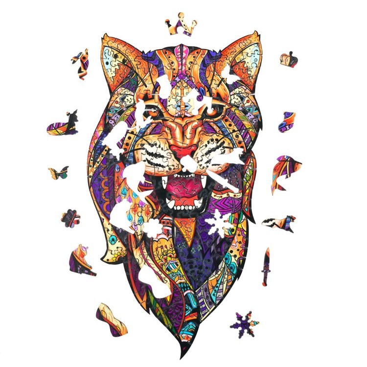 Деревянные пазлы «Африканский Леопард S», Woodbests — картинка 2