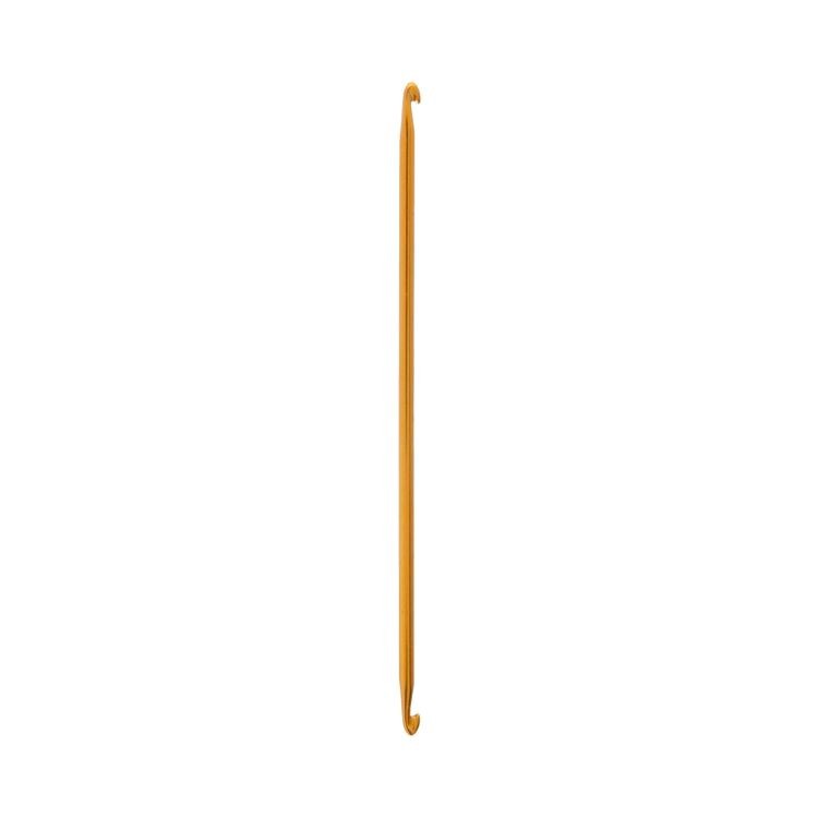 Крючок для тунисского вязания, двухсторонний, металл, 3 мм, 14,5 см, Gamma