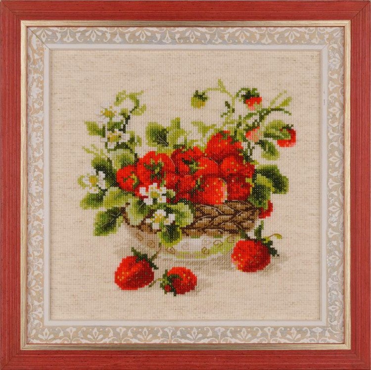 Набор для вышивания «Садовая клубника» — картинка 3