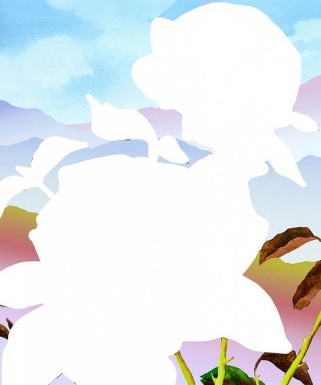 Алмазная вышивка «Витражные розы» — картинка 2