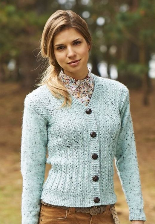 Пряжа ALIZE Alpaca tweed (55), ультра белый, 5 шт. по 100 г — картинка 5