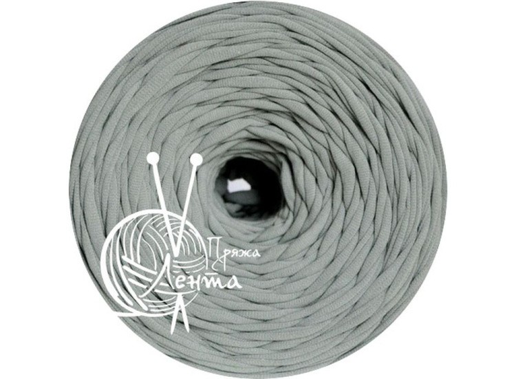 Пряжа Лента (серый) 330-380 г — картинка 2