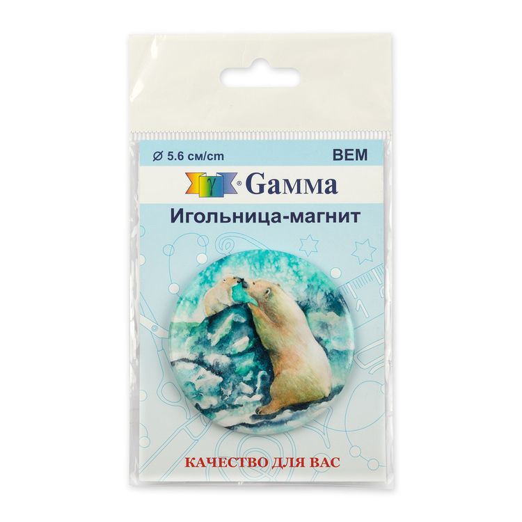 Игольница-магнит «№06 Полярные мишки», Gamma — картинка 2