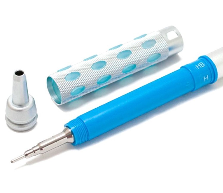 Карандаш автоматический профессиональный GRAPHGEAR 1000 0,7 мм, НВ, Pentel — картинка 5