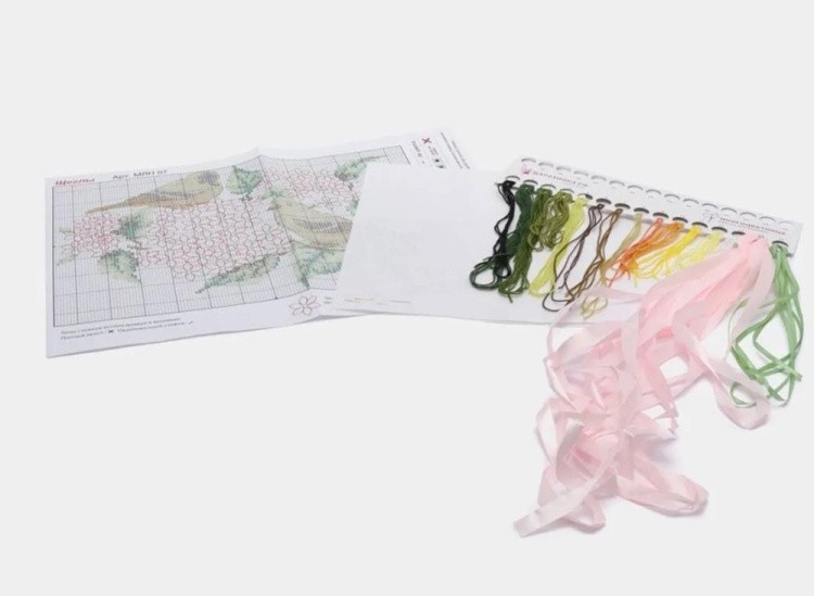 Набор для вышивания «Щеглы» — картинка 2