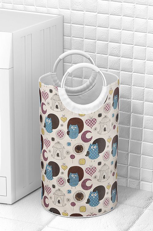 Ткань Лен, 140 г/м², 5 м x 150 см, цвет: белый, принт, TBY — картинка 7