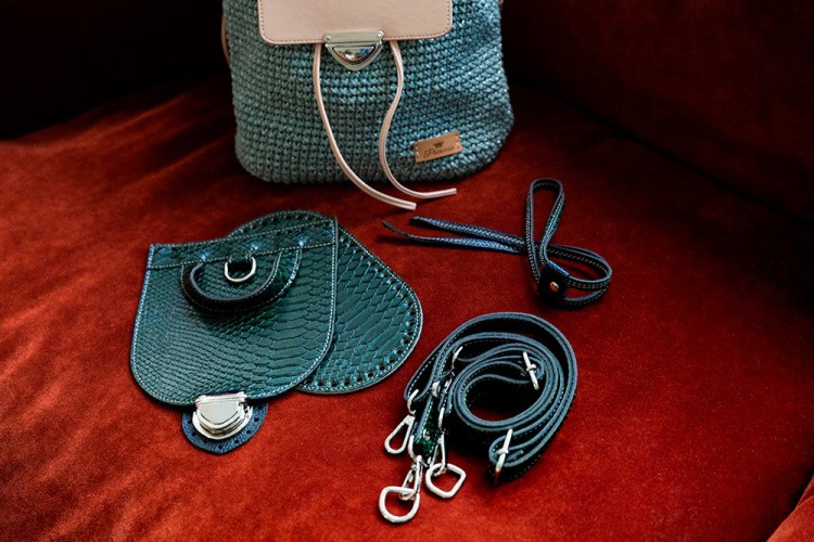 Набор для вязаного рюкзака «Черный», Gamma — картинка 5