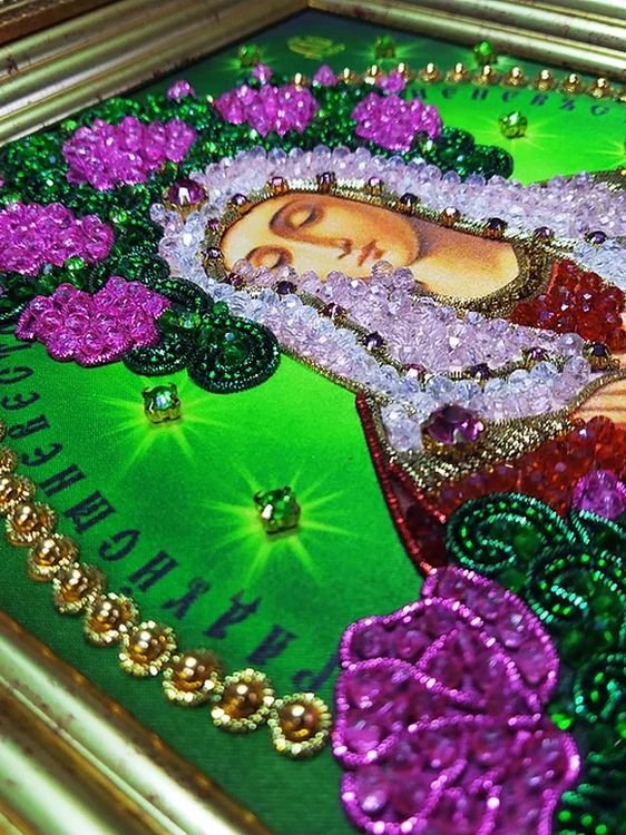 Набор вышивки хрустальными камнями «Умиление» — картинка 8