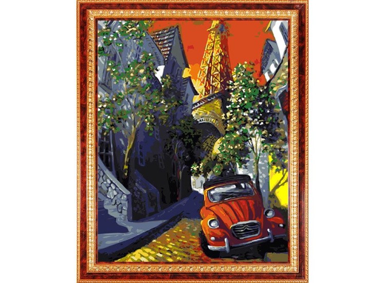 Картина по номерам «Париж» — картинка 2