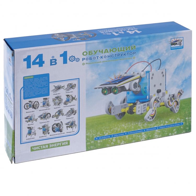 Набор 12 в 1 «Робот на солнечных батареях» — картинка 2