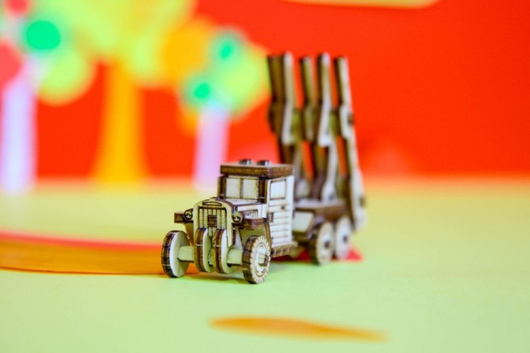 Конструктор из дерева «Катюша», UNIWOOD — картинка 3