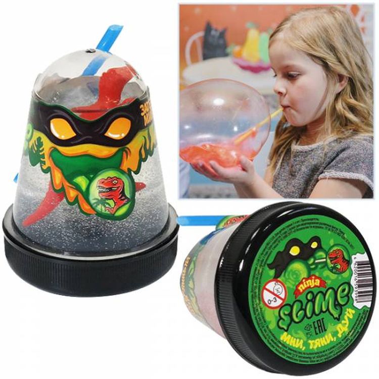 Лизун Slime «Ninja» Затерянный мир, динозавр — картинка 3
