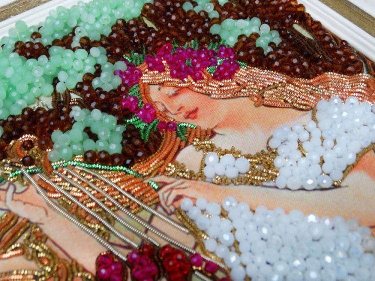 Набор вышивки хрустальными камнями «Весна» — картинка 14