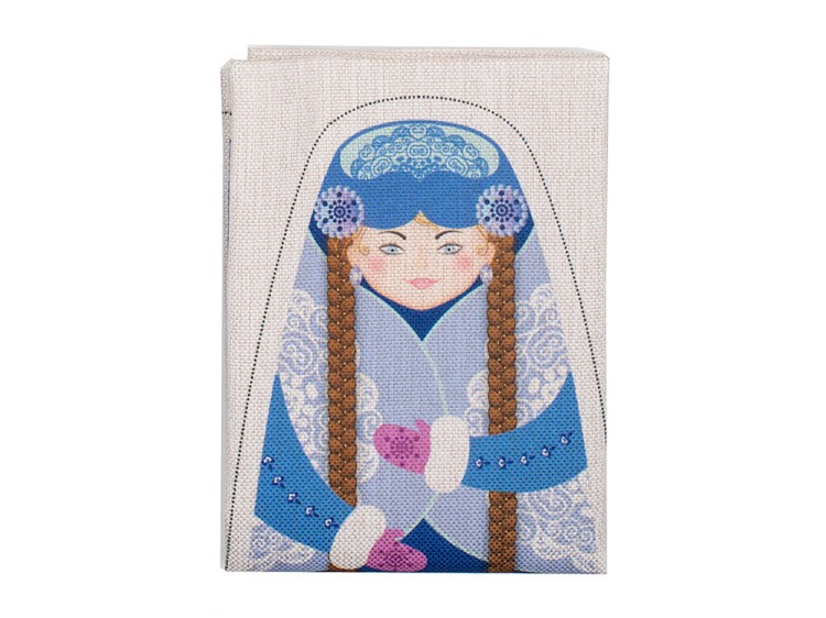Набор для вышивания «Чехол на бутылку. Снегурочка» — картинка 4