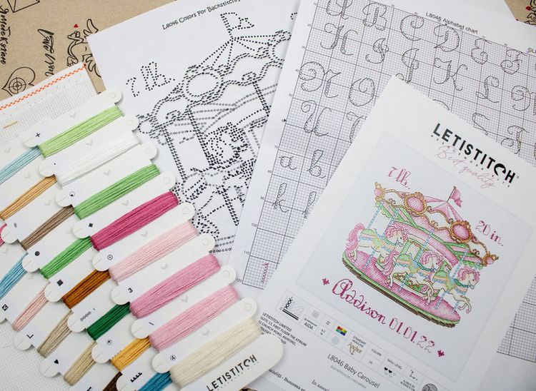 Набор для вышивания «Baby Carousel» — картинка 3