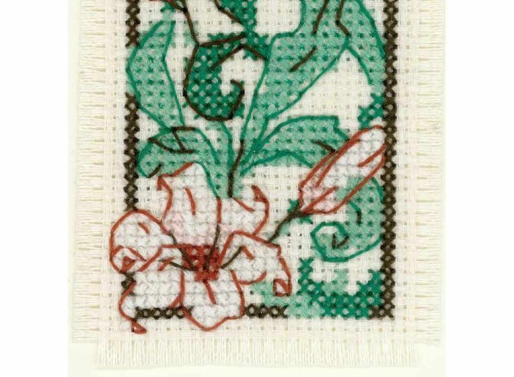 Набор для вышивания «Закладка. Изящная лилия» — картинка 3