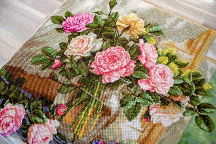 Набор для вышивания «Натюрморт с голубикой» — картинка 3