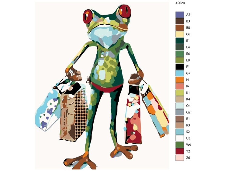 Картина по номерам «Шоппер» — картинка 2