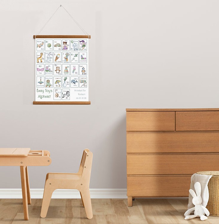 Набор для вышивания «Baby Toys Alphabet (Детские игрушки Алфавит)» — картинка 11