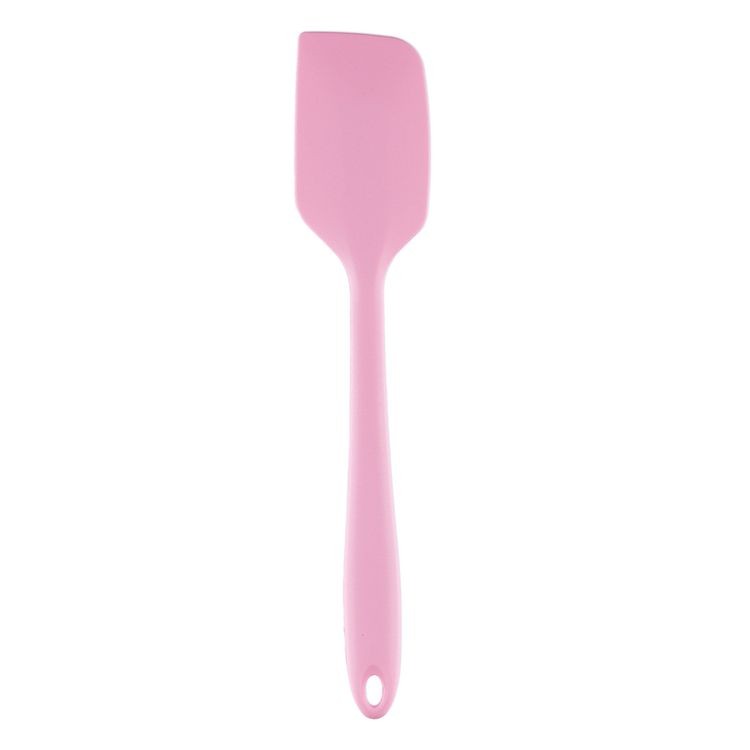Кулинарная силиконовая лопатка, 27,5 см, розовая, S-CHIEF