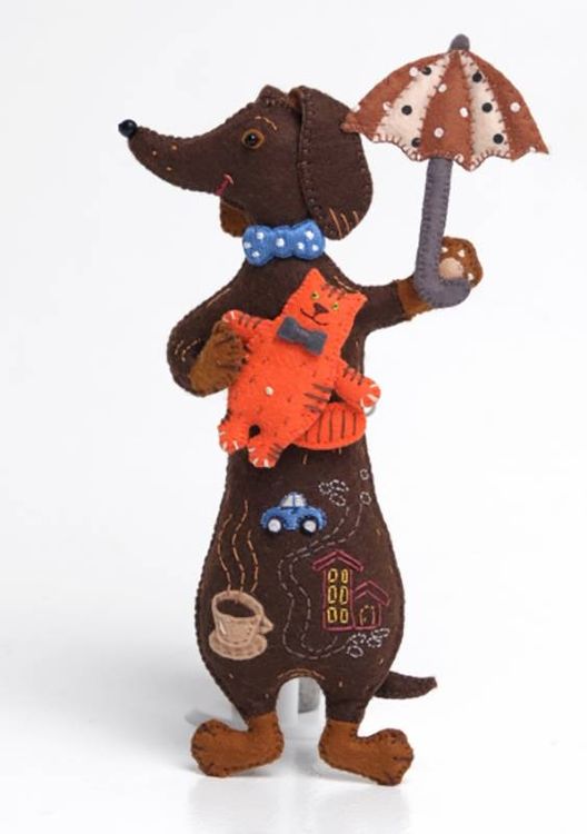 Набор для шитья «Городская такса» — картинка 2