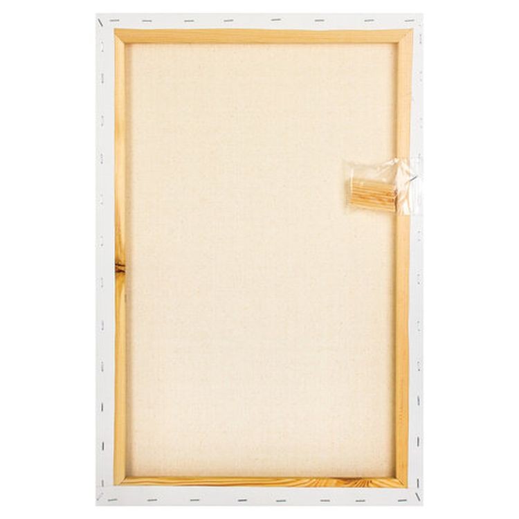 Холст на подрамнике BRAUBERG ART CLASSIC, 40х60  см, 420 г/м2, 45% хлопок 55% лен, среднее зерно — картинка 6