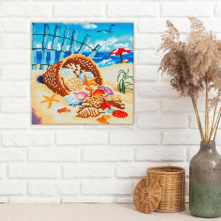 Алмазная вышивка «На морском берегу» — картинка 5