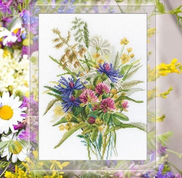 Набор для вышивания «Очарование летних трав» — картинка 5