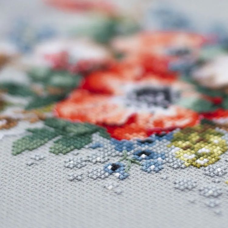 Набор для вышивания «Мак и хлопок» — картинка 8