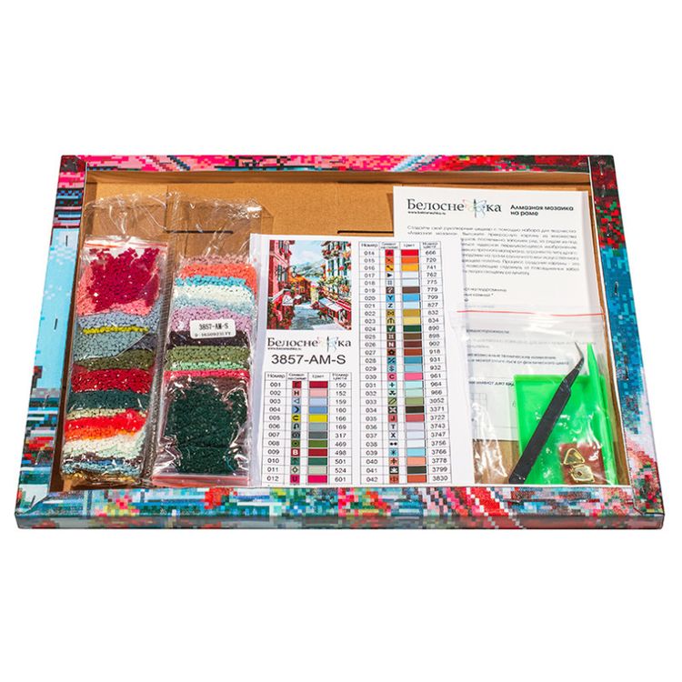 Алмазная вышивка «Италия. Озеро Комо» — картинка 3