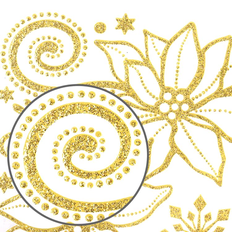 Украшение для окон и стекла «Дед Мороз, девочка и белочка» — картинка 5