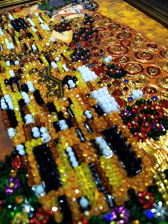 Набор вышивки хрустальными камнями «Поцелуй» — картинка 4