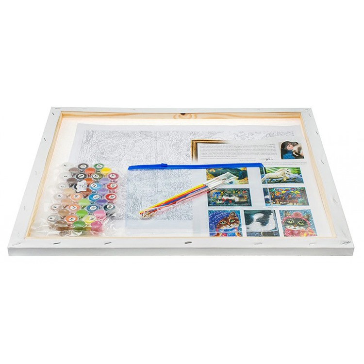 Картина по номерам «Специальная посылка» — картинка 3