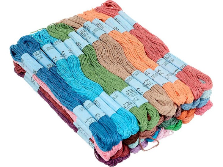 Набор ниток мулине Gamma Суперцена, 8 м, 50 шт. — картинка 2