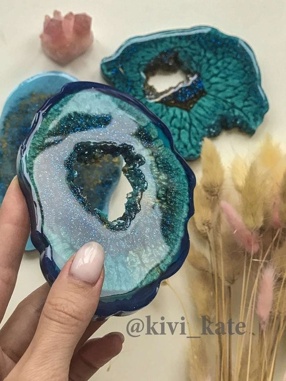 Друза-вставка в молд №25 (4 см), 1 шт., Art Blong — картинка 5