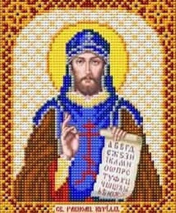 Рисунок на ткани «Святой Кирилл»