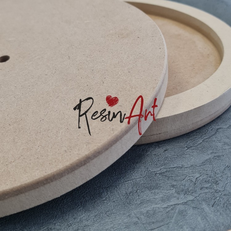 Набор №23 для создания часов на подрамнике 1,6 см (МДФ) d 40 см — картинка 2