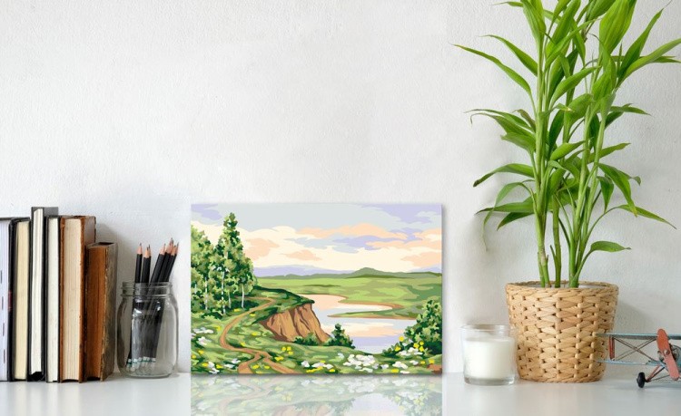 Картина по номерам «Родные берега» — картинка 4